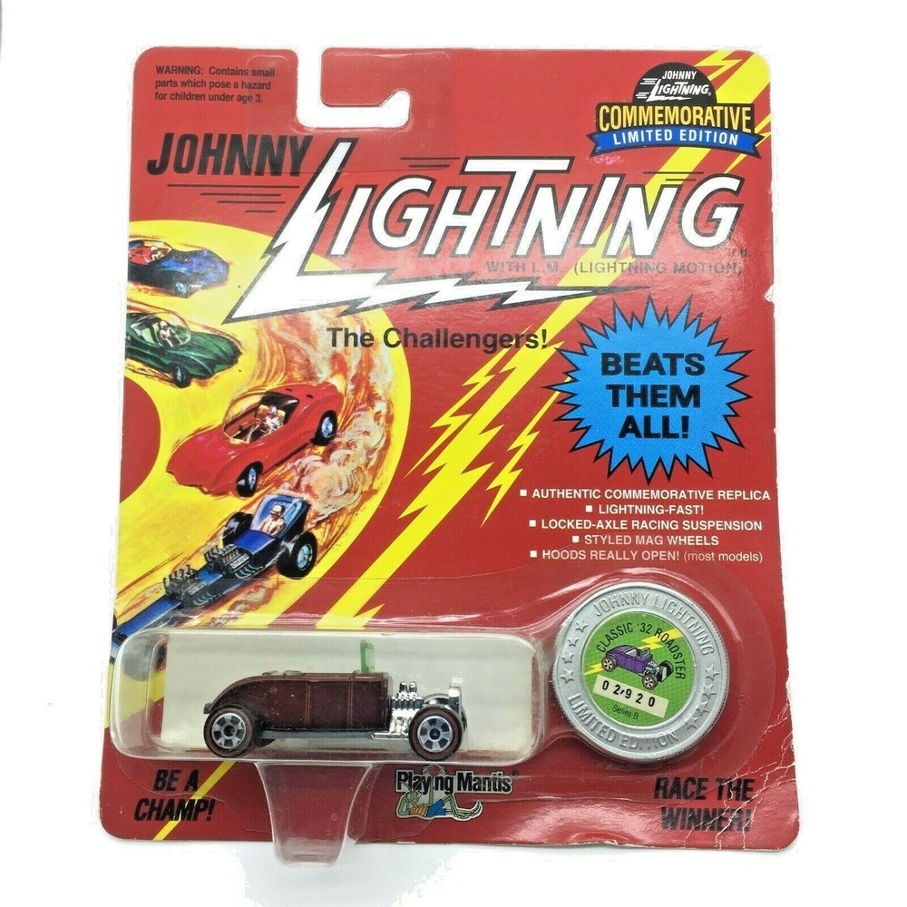 Johnny Lightning The Challengers Classic 1932 32 Ford Roadster Car Brown 1/64